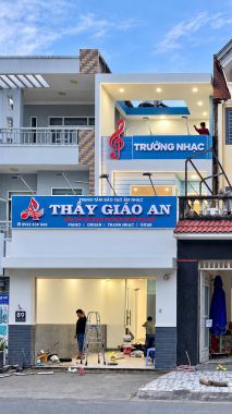 Thi Công Bảng Hiệu Trường Nhạc Thầy Giáo An – Thiết Kế Đẹp, Chuyên Nghiệp
