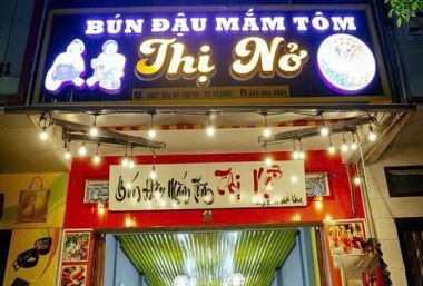 BẢNG HIỆU NHÀ HÀNG - QUÁN ĂN TẠI DĨ AN