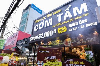 BẢNG HIỆU NHÀ HÀNG - QUÁN ĂN TẠI DĨ AN