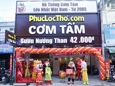 BẢNG HIỆU NHÀ HÀNG - QUÁN ĂN TẠI DĨ AN
