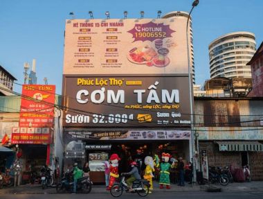 BẢNG HIỆU NHÀ HÀNG - QUÁN ĂN TẠI DĨ AN