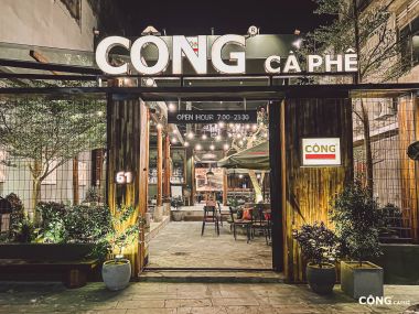 LÀM BẢNG HIỆU QUÁN CÀ PHÊ TẠI DĨ AN