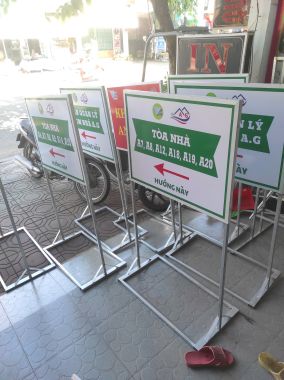 Bảng Công Trình - Bảng Chỉ Dẫn