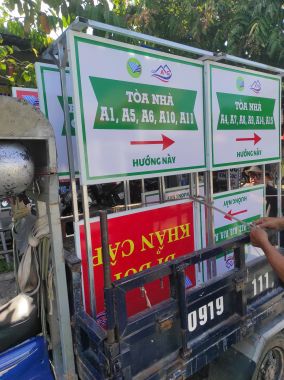 Bảng Công Trình - Bảng Chỉ Dẫn