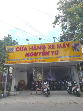 BẢNG HIỆU ALU CỬA HÀNG XE MÁY TẠI DĨ AN