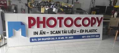 Bảng Hiệu Photocopy