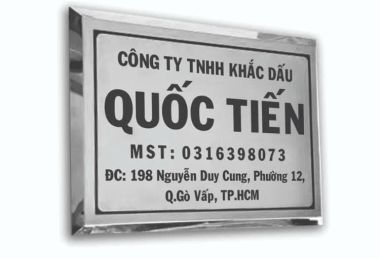 BẢNG MICA, INOX