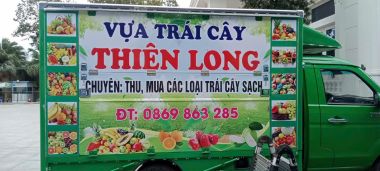 Decal dán xe tải