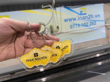 Làm móc khoá Mica