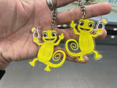 Làm móc khoá Mica