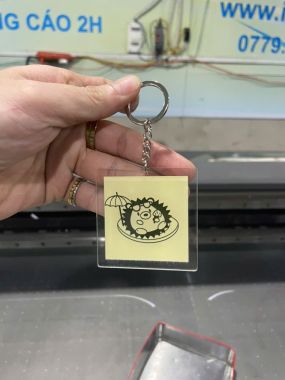 Làm móc khoá Mica