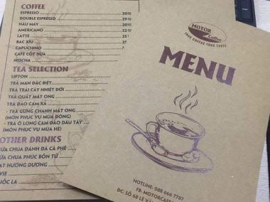 MENU QUÁN