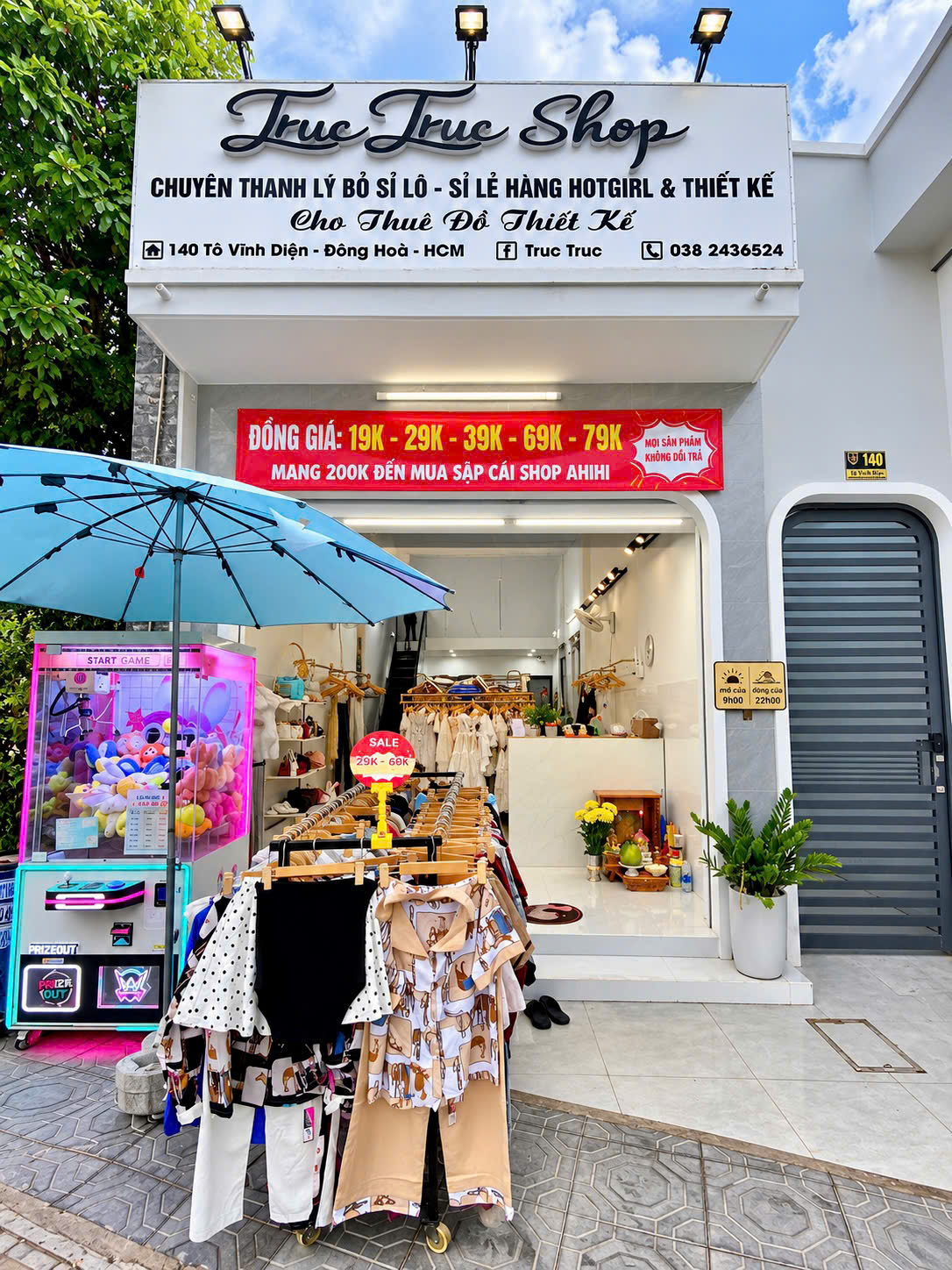 Mẫu Bảng Hiệu Shop Thời Trang Đẹp Với Thiết Kế Chữ Nổi Sang Trọng