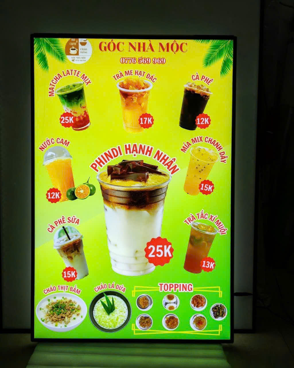 Mẫu Bảng Hiệu Menu Đẹp Giúp Quán Thu Hút Khách Ngay Cái Nhìn Đầu Tiên